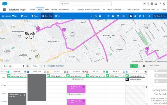Curizen platform dashboard screenshot